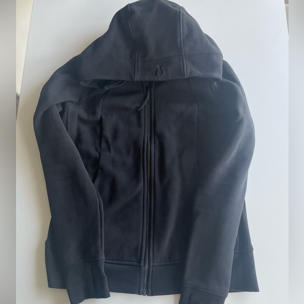 Lululemon scuba full zip black